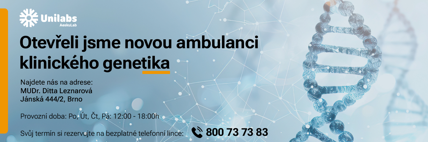 Ambulance klinického genetika